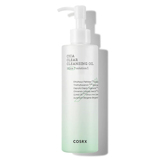 Pure Fit Cica Cleansing Oil, 6.76 Fl. Oz / 200Ml | Light Weight Oil Purifying Centella for Sensitive Skin | CICA-7 Complex, Jojoba Seed Oil
