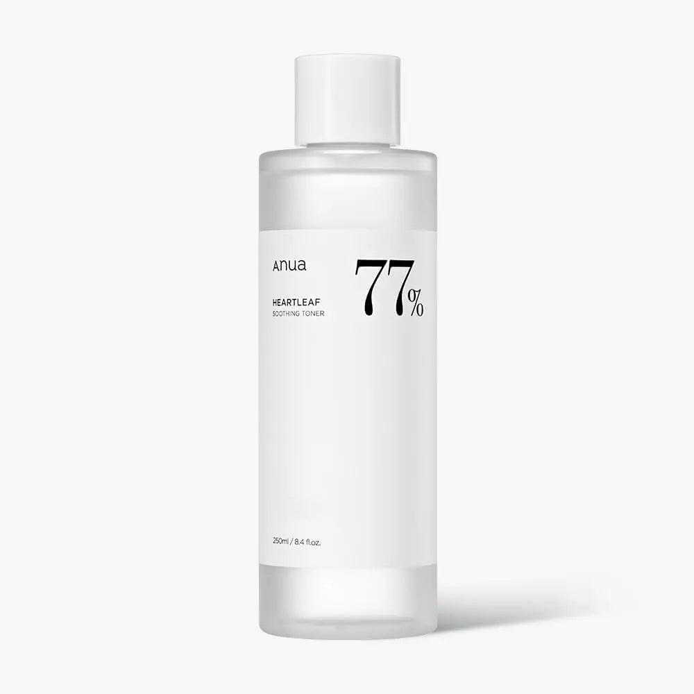 Anua HeartLeaf 77 Toner, Pore Cleansing Oil, Deep Cleansing Foaming Cleanser, Moisturizing and Improving Skin, Korean Skincare
