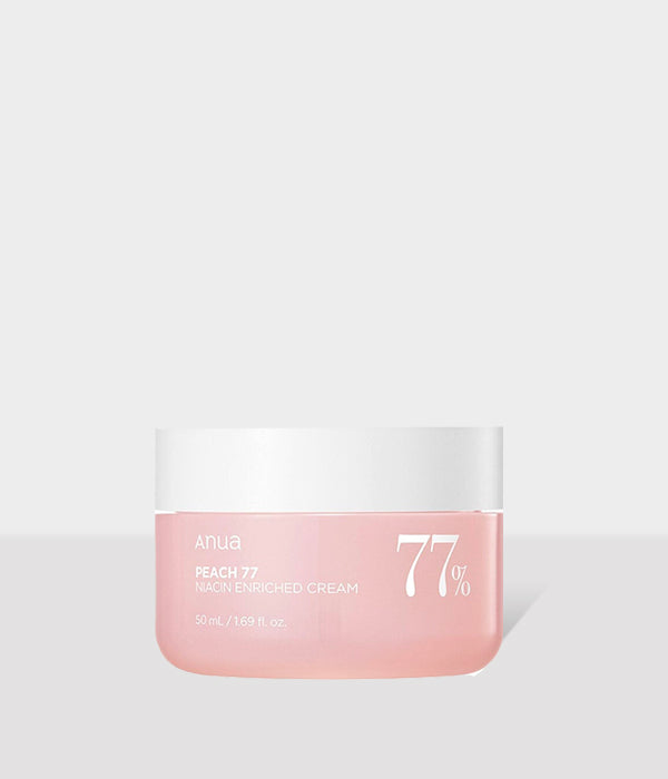 Anua Peach 77% Niacinamide Cream 50ml Lighten The Marks And Brightens The Skin Tone Repair Firming Skin Tightening Cream