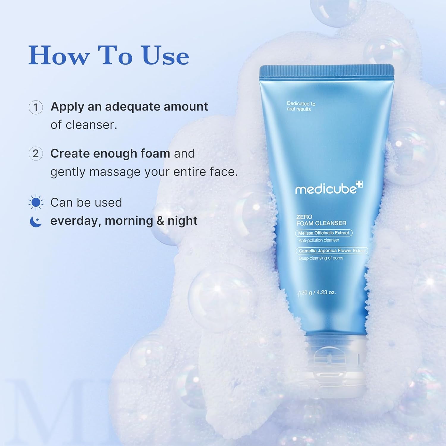 Zero Foam Cleanser for Sensitive Skin - Sebum Control, Moisture Balance, and Pore Minimization | Korean Skincare