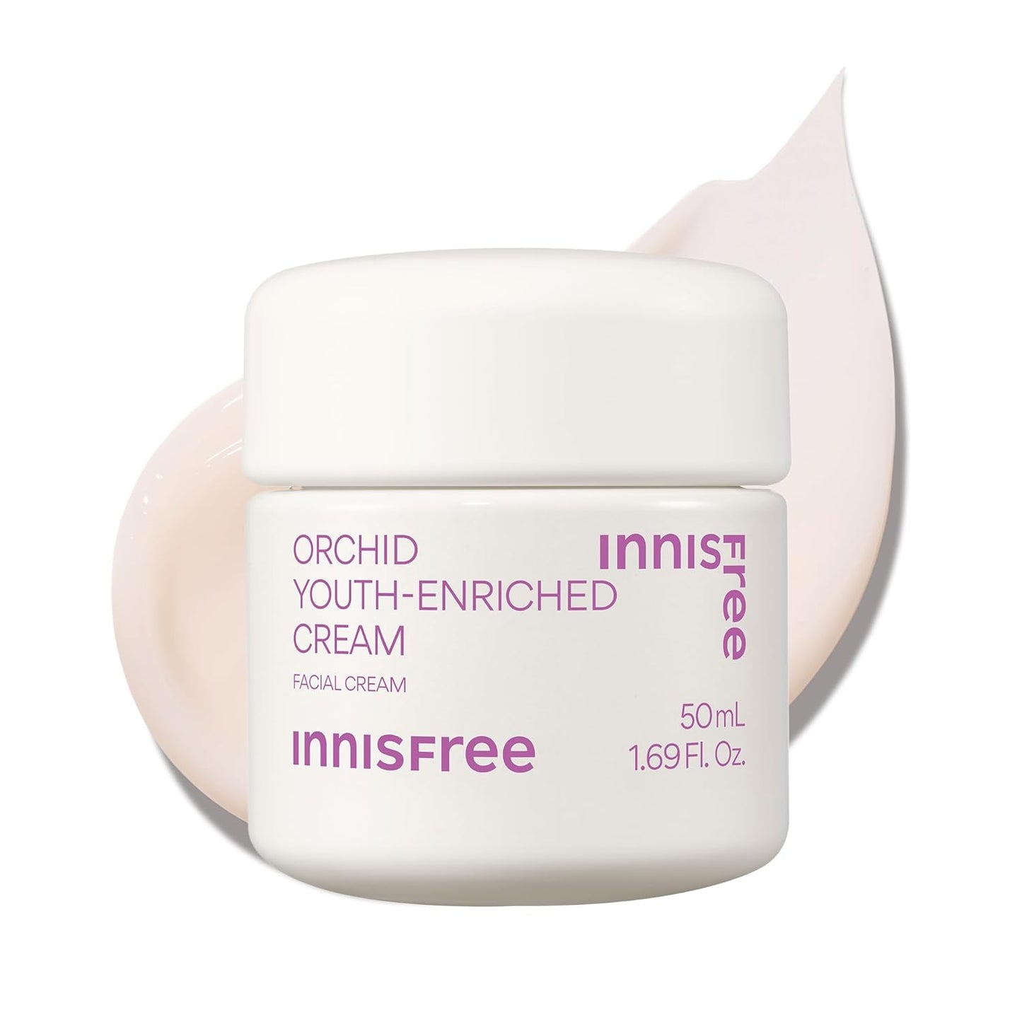Orchid Youth-Enriched Cream, Korean Face Moisturizer for Firming, Hydration, and Youthful Skin