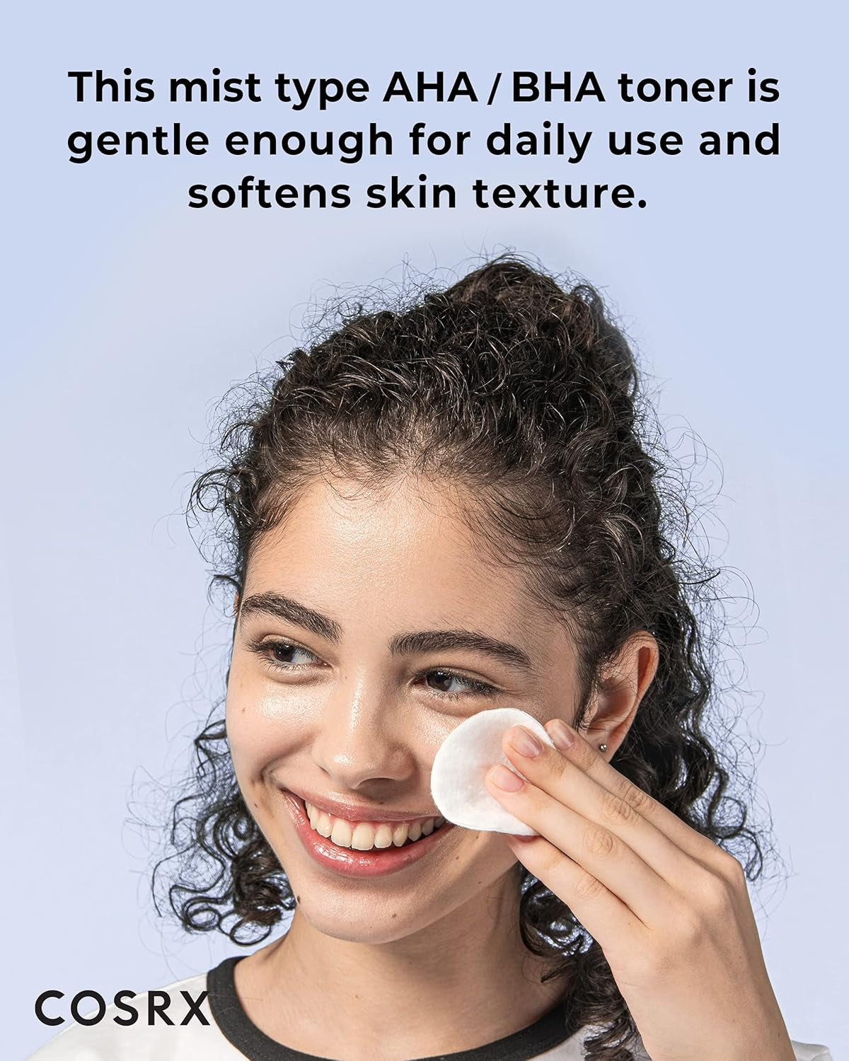 AHA/BHA Treatment Toner, Facial Exfoliating Spray for Whiteheads, Pores, and Uneven Skin, 9.46 Fl.Oz/ 280Ml, Not Tested on Animals, No Parabens, No Sulfates, Korean Skin Care