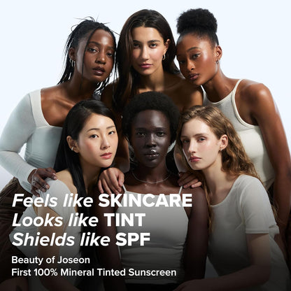 Daily Tinted Fluid Sunscreen 12 Shades for Face Moisturizing Broad Spectrum SPF 40 Korean Skincare 50Ml, 1.69 Fl.Oz #LP100