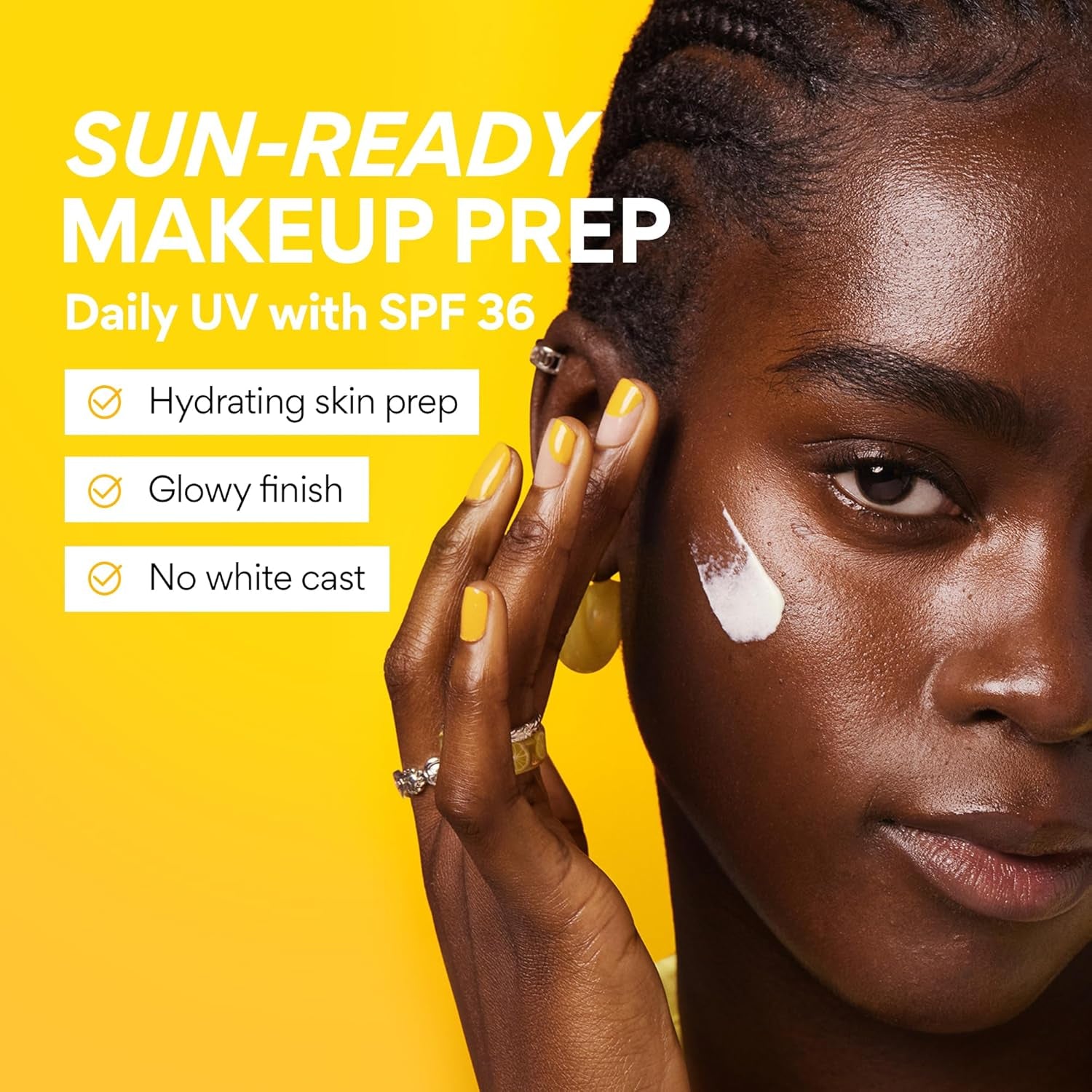 Daily UV Defense SPF 36 – Korean Face Sunscreen, Invisible Finish, Broad Spectrum, No White Cast, Lightweight, Hydrating