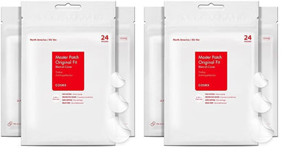 Acne Pimple Patch (96) Absorbing Hydrocolloid Original 3 Size Patches for Blemishes and Zits Cover, Spot Stickers for Face and Body, Not Tested on Animals