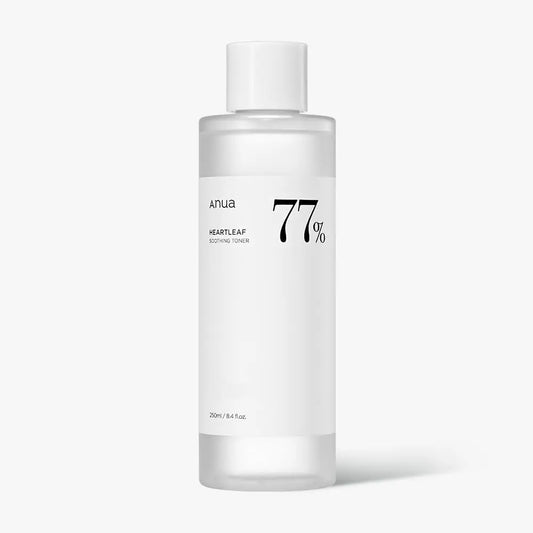 Anua HeartLeaf 77 Toner, Pore Cleansing Oil, Deep Cleansing Foaming Cleanser, Moisturizing and Improving Skin, Korean Skincare