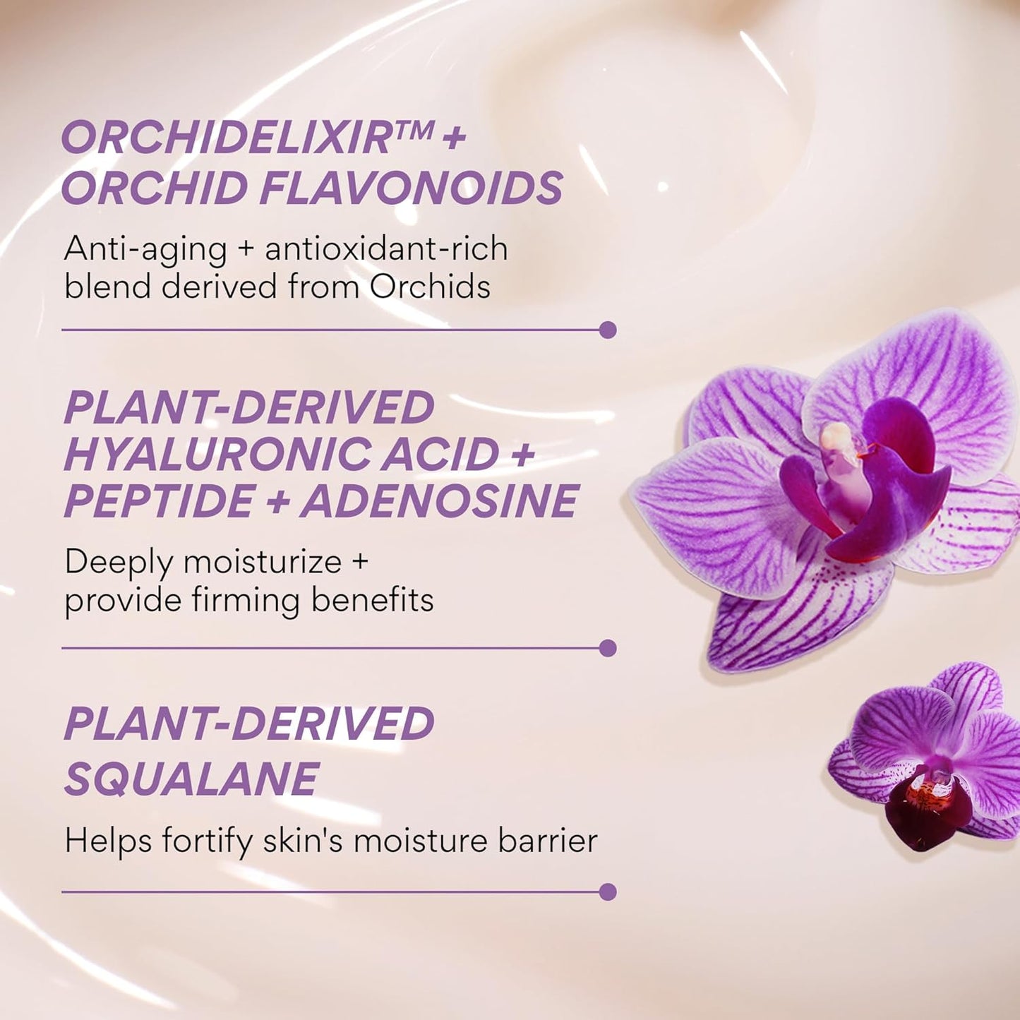 Orchid Youth-Enriched Cream, Korean Face Moisturizer for Firming, Hydration, and Youthful Skin