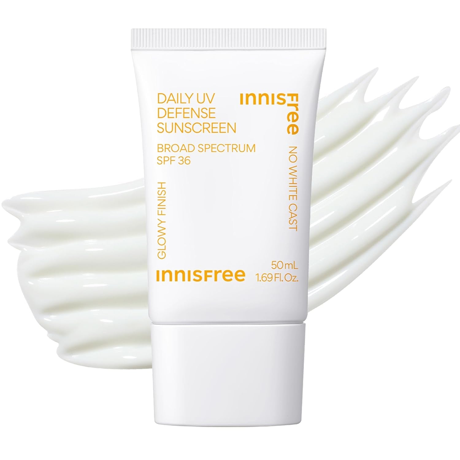 Daily UV Defense SPF 36 – Korean Face Sunscreen, Invisible Finish, Broad Spectrum, No White Cast, Lightweight, Hydrating