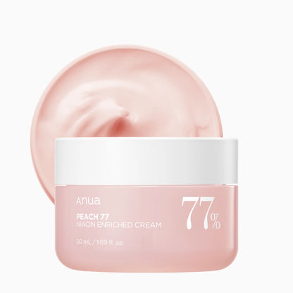 Anua Peach 77% Niacinamide Cream 50ml Lighten The Marks And Brightens The Skin Tone Repair Firming Skin Tightening Cream