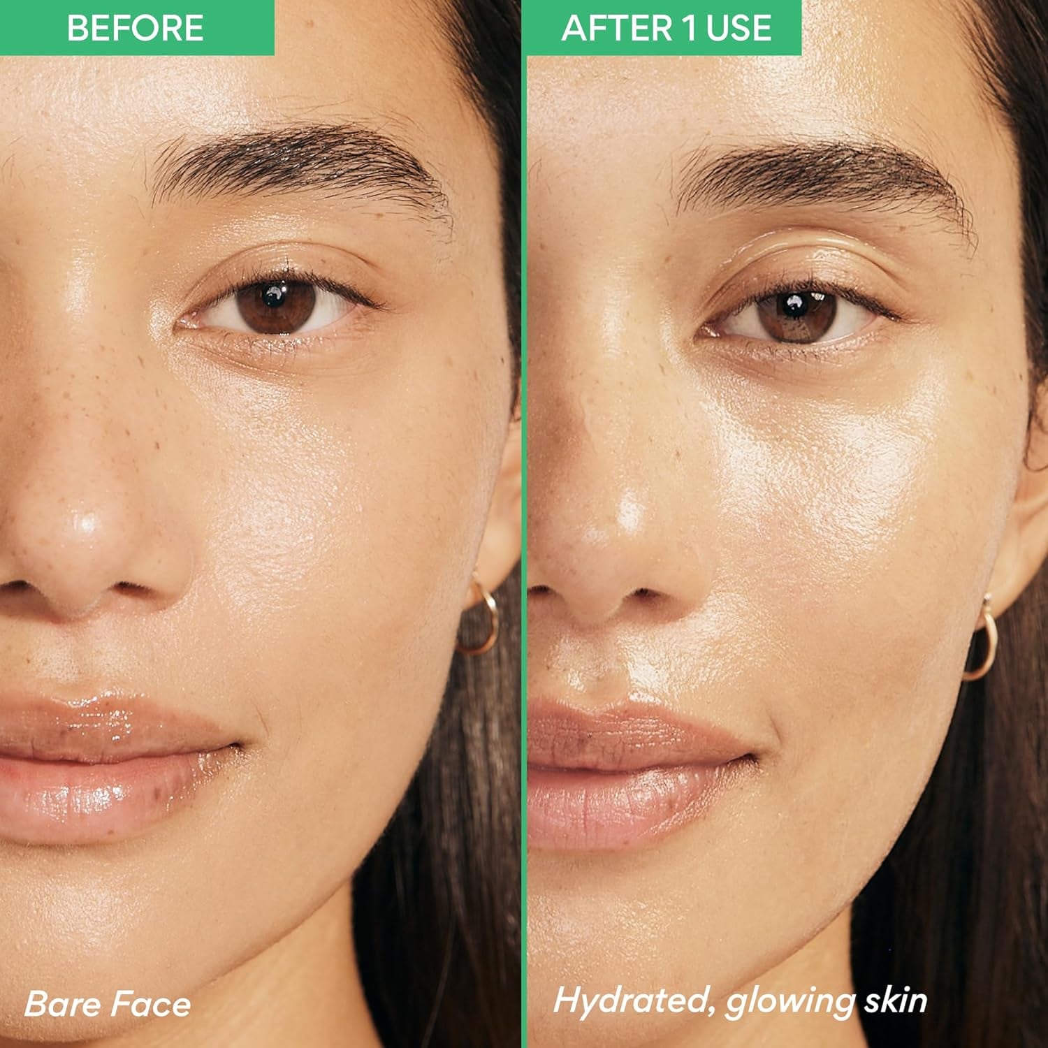 Innisfree Green Tea Seed Hydrating Serum with Hyaluronic Acid & Niacinamide, Korean Face Serum for Glow