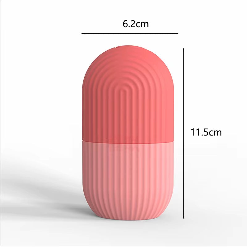 Silicone Ice Cube Trays Beauty Lifting Ice Ball Face Massager Contouring Eye Roller Facial Treatment Reduce Acne Skin Care Tool