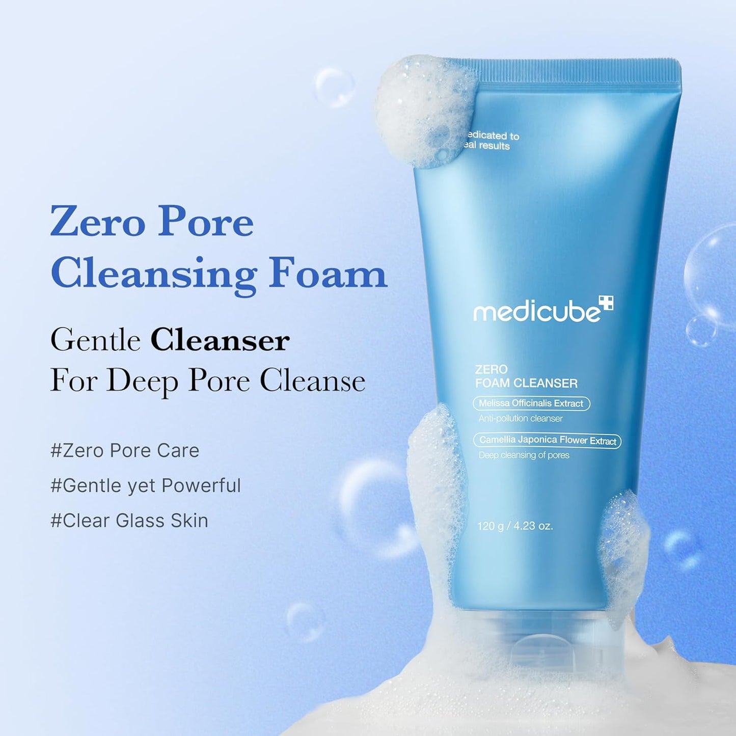 Zero Foam Cleanser for Sensitive Skin - Sebum Control, Moisture Balance, and Pore Minimization | Korean Skincare